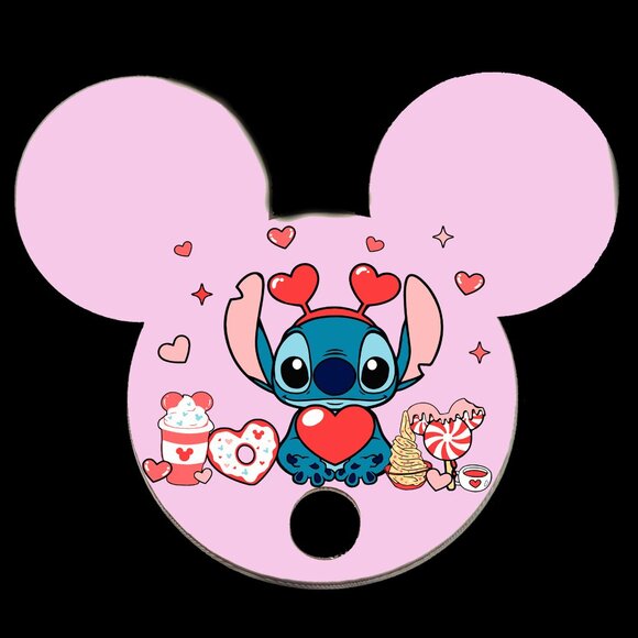 Stanley Disney Head Mickey Ears Name Plate Cover 40oz - Picture 1 of 2